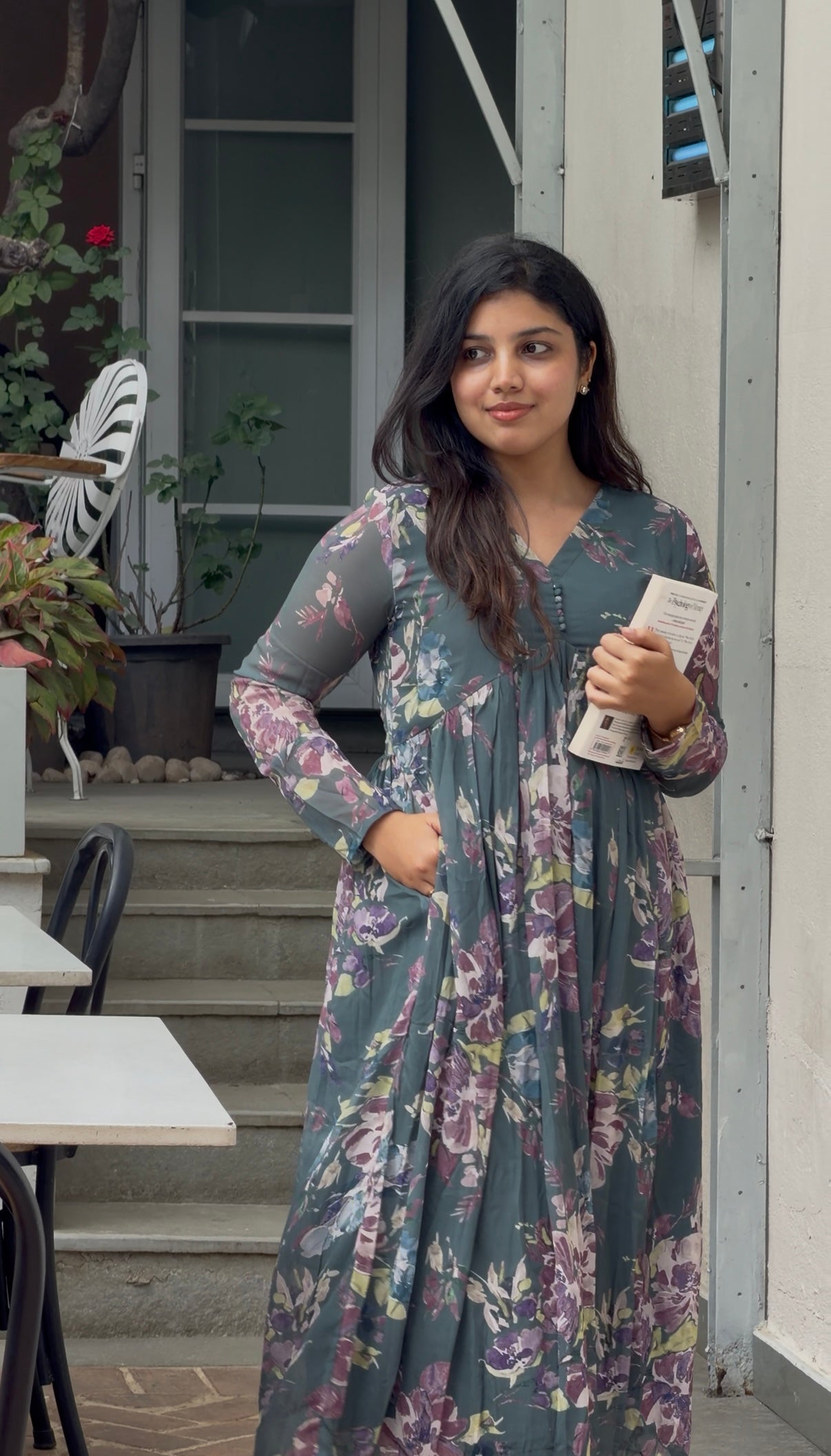 Green Aliacut Dress