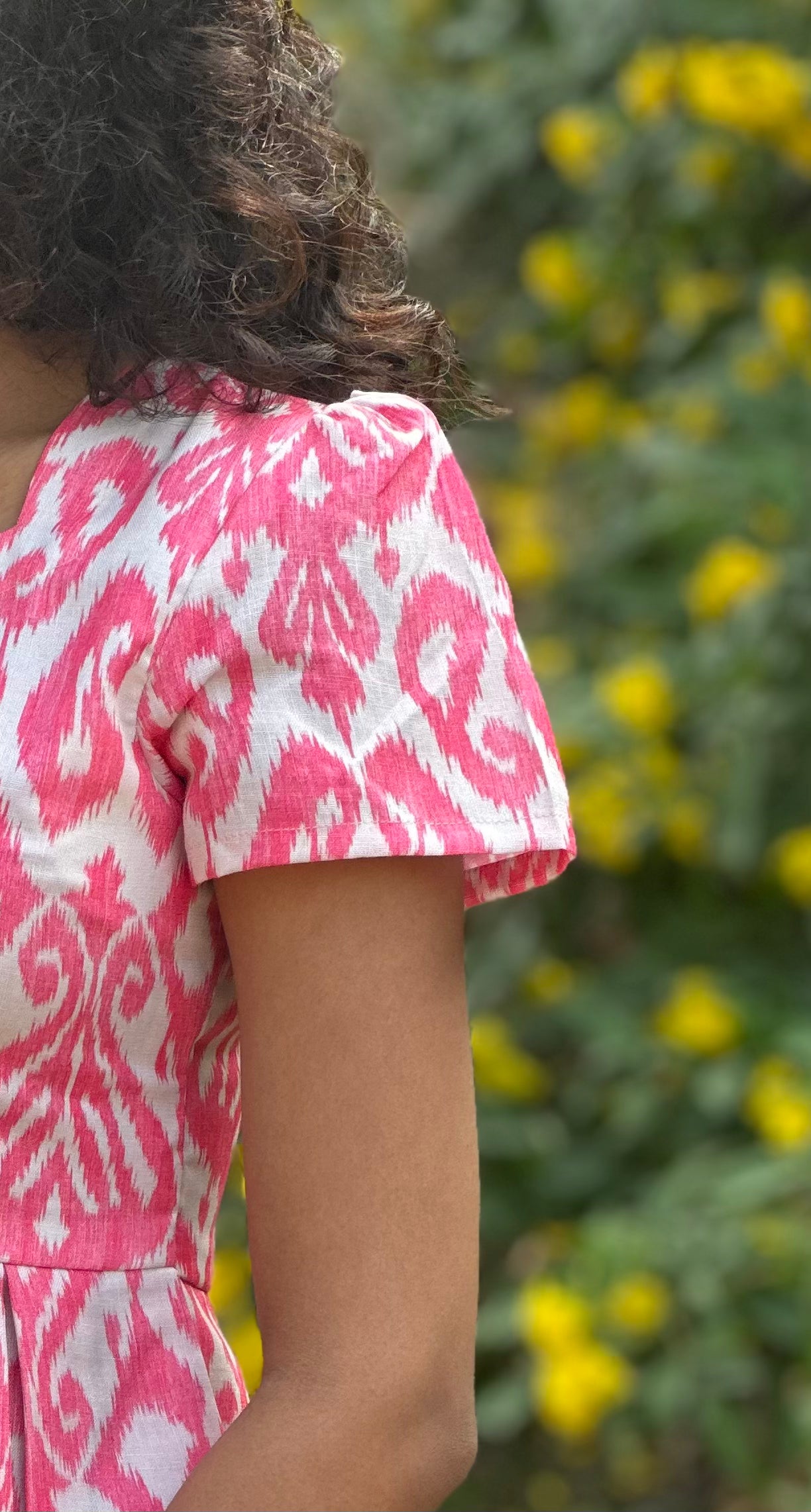 Pink Peplum top